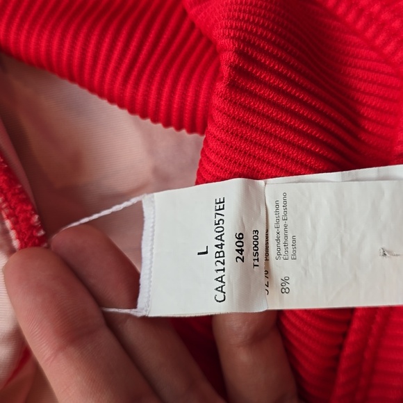 Cupshe Bold Red Bikini Bottom - Picture 2 of 4